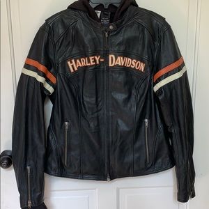 Harley Davidson Women’s Leather Jacket Size XL